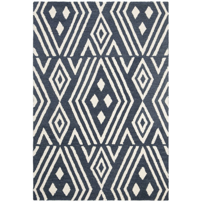 Allentown Geometric Wool Hand Woven Area Rug