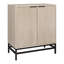 Armoire d'appoint rectangulaire en aulne de 28 po Demello-28281735