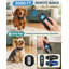 Pour 2 chiens pesant de 15 à 120 lb dans toutes les races, ce système de colliers de choc rechargeables imperméables gris possède une portée de 2000 pi, 4 modes de sécurité, un verrou de contrôle et une lampe de poche. 15 notes de clients dans le 