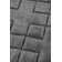 Smooch Geometric Area Rug in Dark Gray