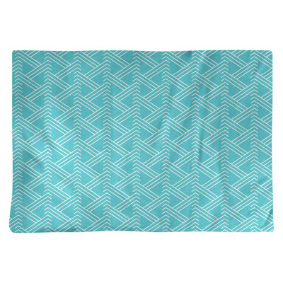 Napperon en coton 18 po classique Zig Zag