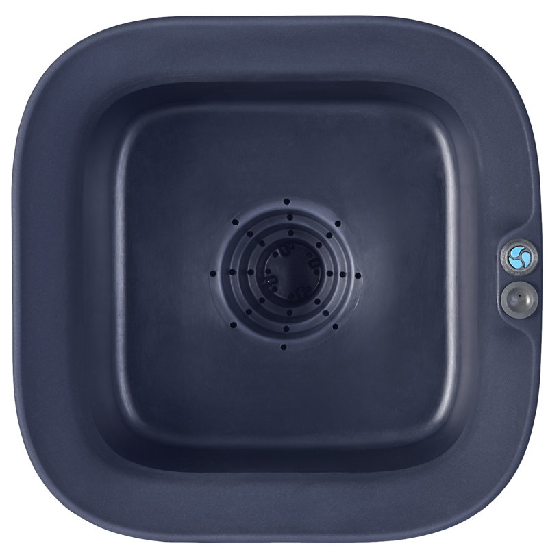 BOÎTE À PLATEAUX MODULAIRE, Minuit minuit, 20 po x 20 po x H 16 po - Boîte à plantes carré