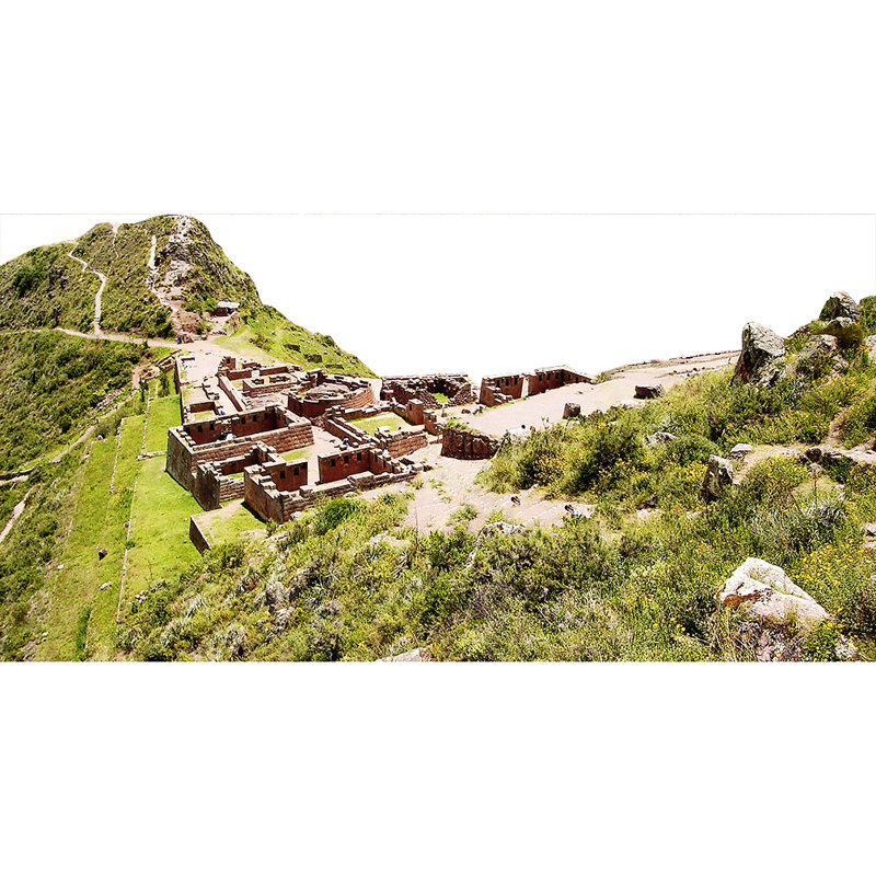 «Inca Ruin» en carton debout