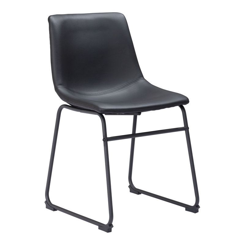 Ensemble de chaises Kynadi Smart (ensemble de 2), Noir