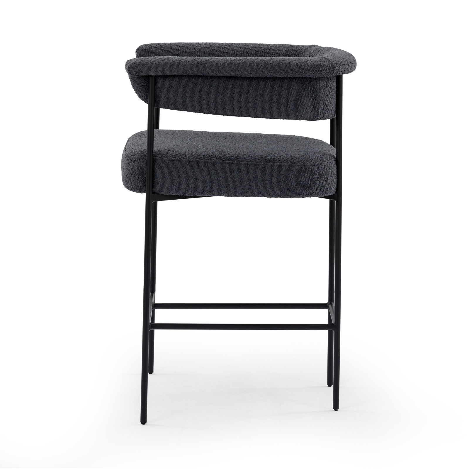 Lyssa Bar and Counter Stool, Bar Stool (30.5" Seat Height), Light Camel Polyester, Solid