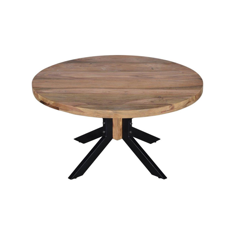 Sigala Solid Wood Top Coffee Table