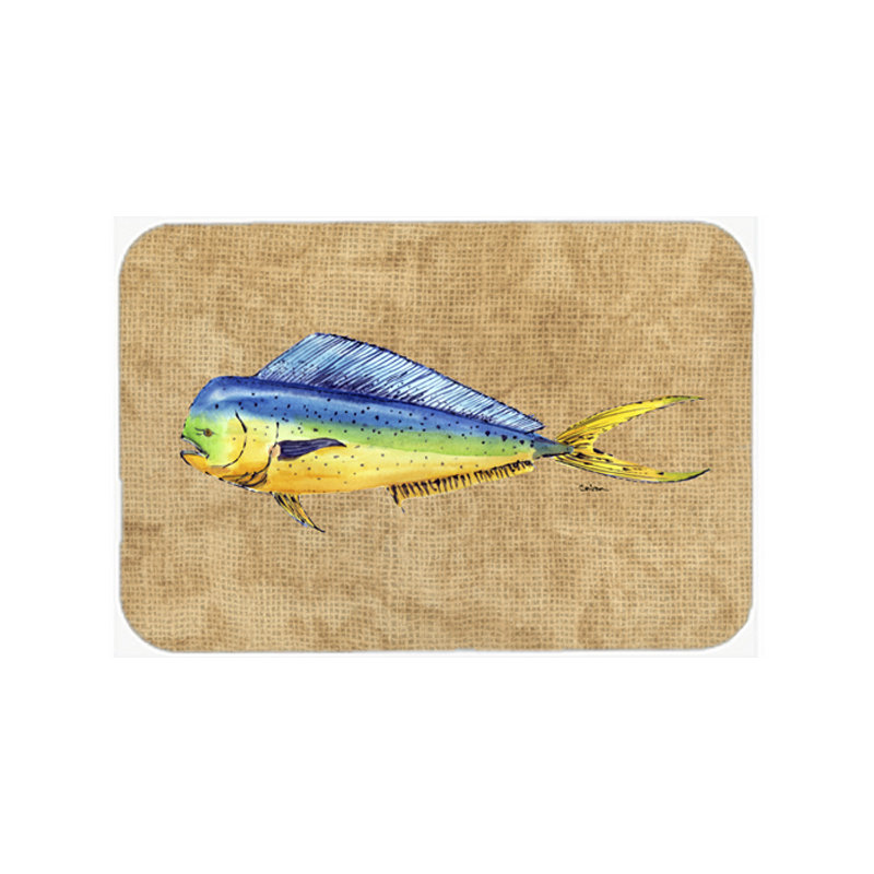 Planche à découper en verre Dolphin Mahi Mahi