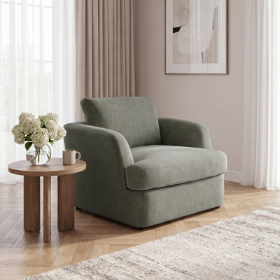 Alameda Velvet Barrel Chair