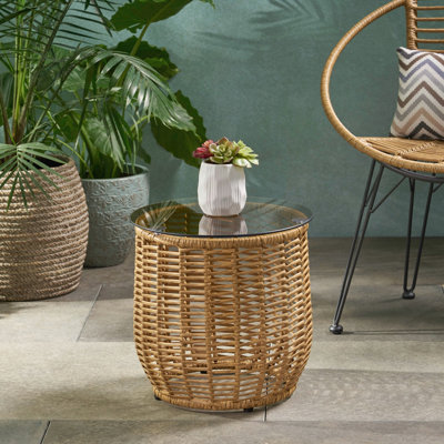 Table d'appoint d'extérieur pour patio