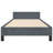 Maecie vidaXL Velvet Platform Bed Frame, No Box Spring Needed/No Mattress -1061604967-1061604966