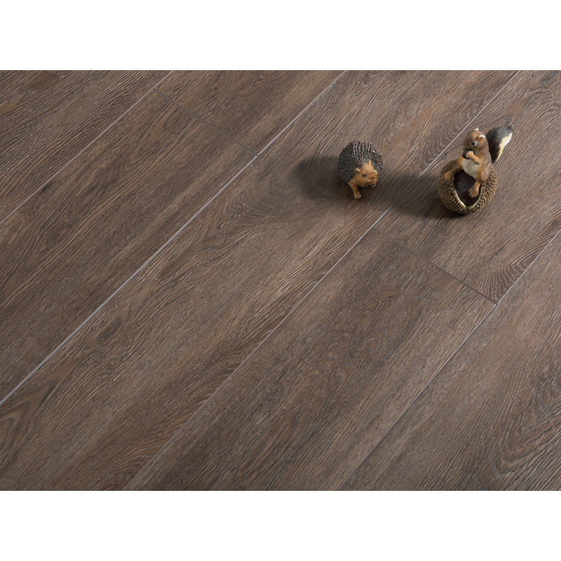 6mm Oak Laminate Flooring, Chocolate