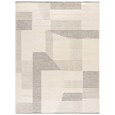 Natura 506 Hand Woven 80% Wool; 20% Cotton Geometric Shapes Rug