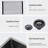 23" Gunmetal Black 16 Gauge T304 Nano Stainless Steel Kitchen Sink, Undermount, 10-Inch Deep, X-Shaped Water Guide, 3Mm Rubber Pad, With Drain Assembly And Drying Rack 23-Inch Sound Proof, Comes Dish