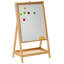 YAMBA Beliani Solid Wood Free Standing Easel