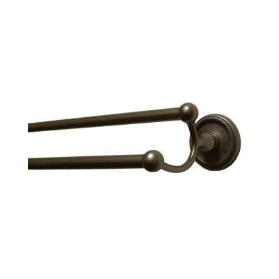 Woodrich Double 24" Wall Towel Bar