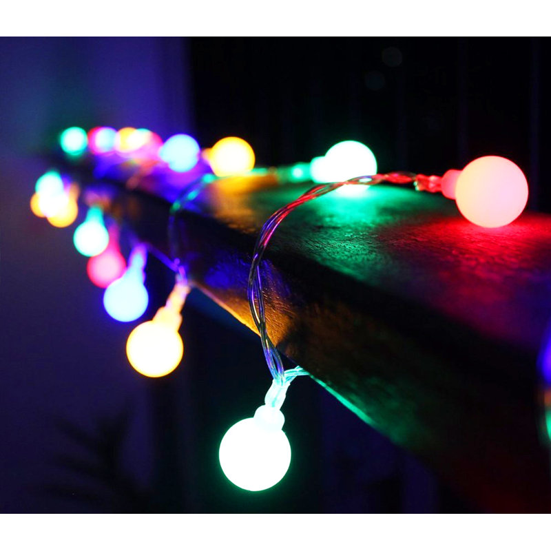 33ft Indoor LED 100 - Bulb Globe String Light, Fairy String Lights
