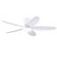 Ventilateur de plafond encastré 36/42/48 po à profil bas avec éclairage et télécommande-647977738-647977737