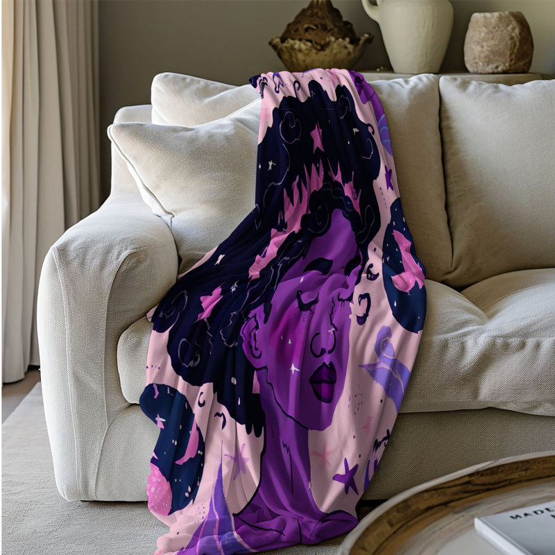 Jeté Divine Divine - 1 pièce Sherpa Premium, L 50 po x L 60 po