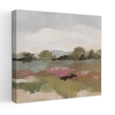«Sage Landscape Ii Light», art floral contemporain