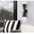 1 Light Outdoor Lantern, Black Finish