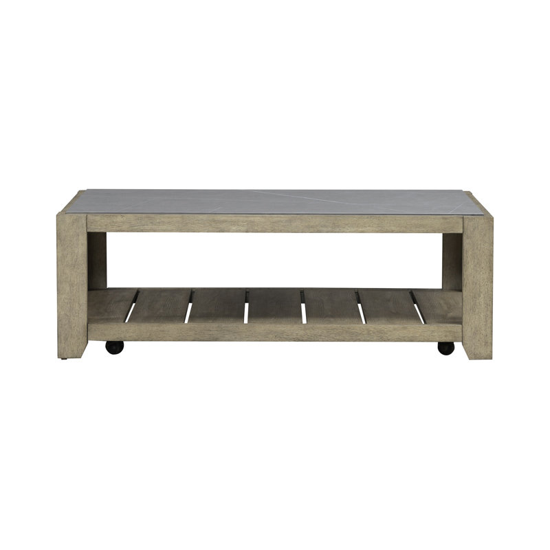 Shimeck Cocktail Table w/ Casters