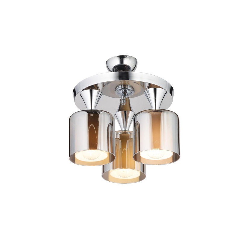 Glass Semi Flush Mount