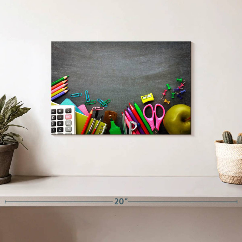 Senne Back To School Concept, 8" H x 12" W