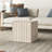 Harriette Upholstered Cotton Cube-392425936
