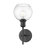 Aamin 1-Light Wall Sconce With Clear Glass-445357284