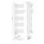 Rhyane Designer Towel Rail Heated Towel Rails-1915296778-1915296769