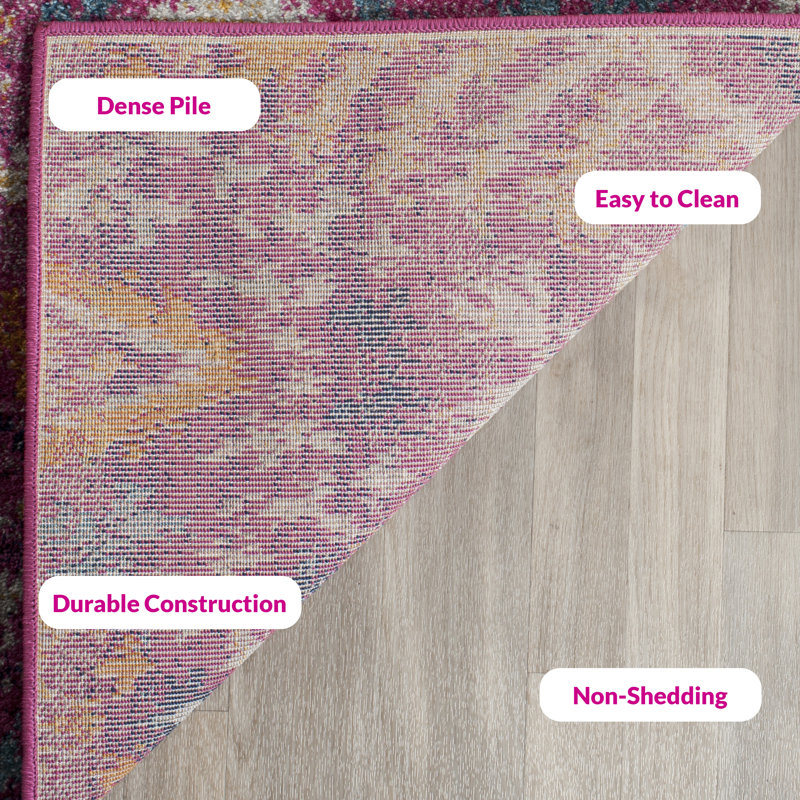 Tankersley Geometric Area Rug, Rectangle 155 x 229 cm