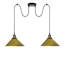 Lofton 2 - Light Gold Cluster Pendant-1384319160
