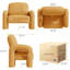 Fauteuil avec coussin moelleux-127038265