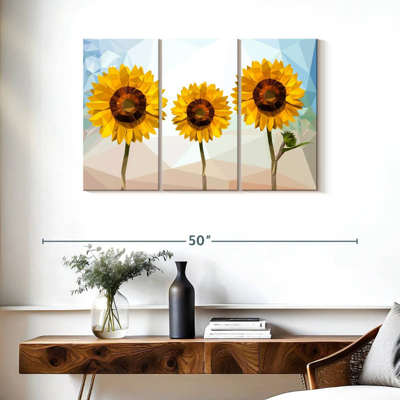 Tournesols Harnek, H 24 po x l 38 po