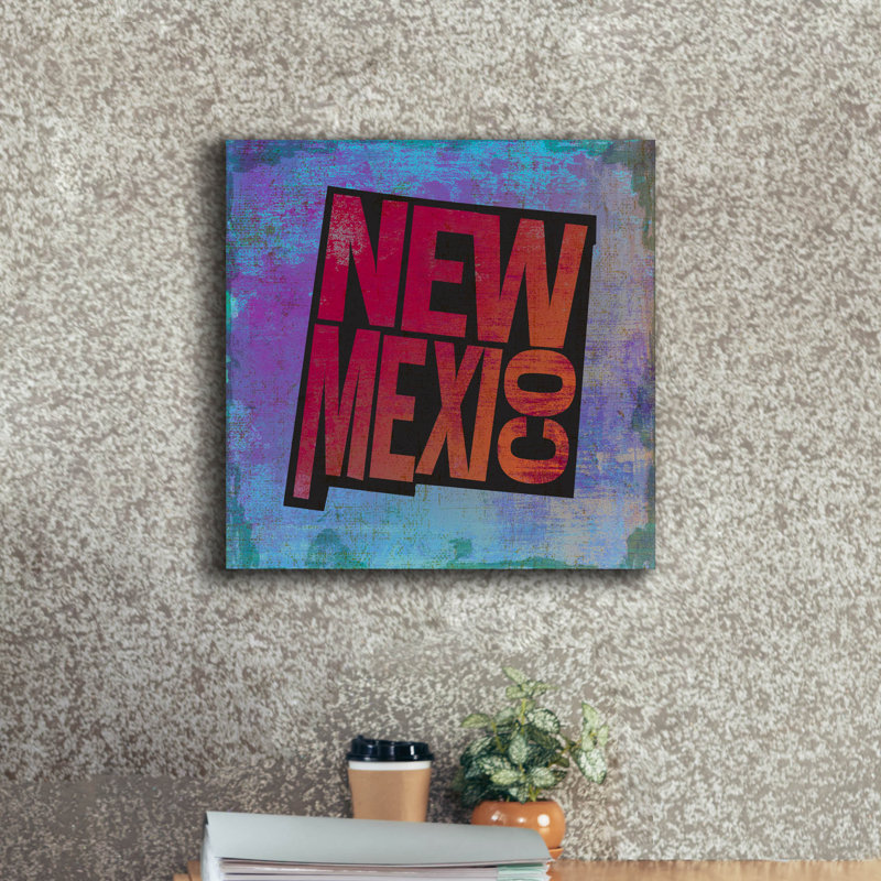 «New Mexico» par Art Licensing Studio, art mural sur toile