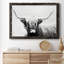 Highland Longhorn - Cadre flottant, reproduction de photo sur toile-557251672-557251495