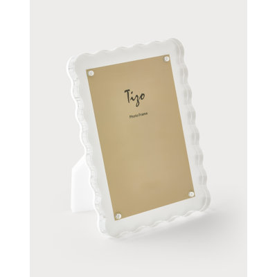 Lucite Frame Wave Design