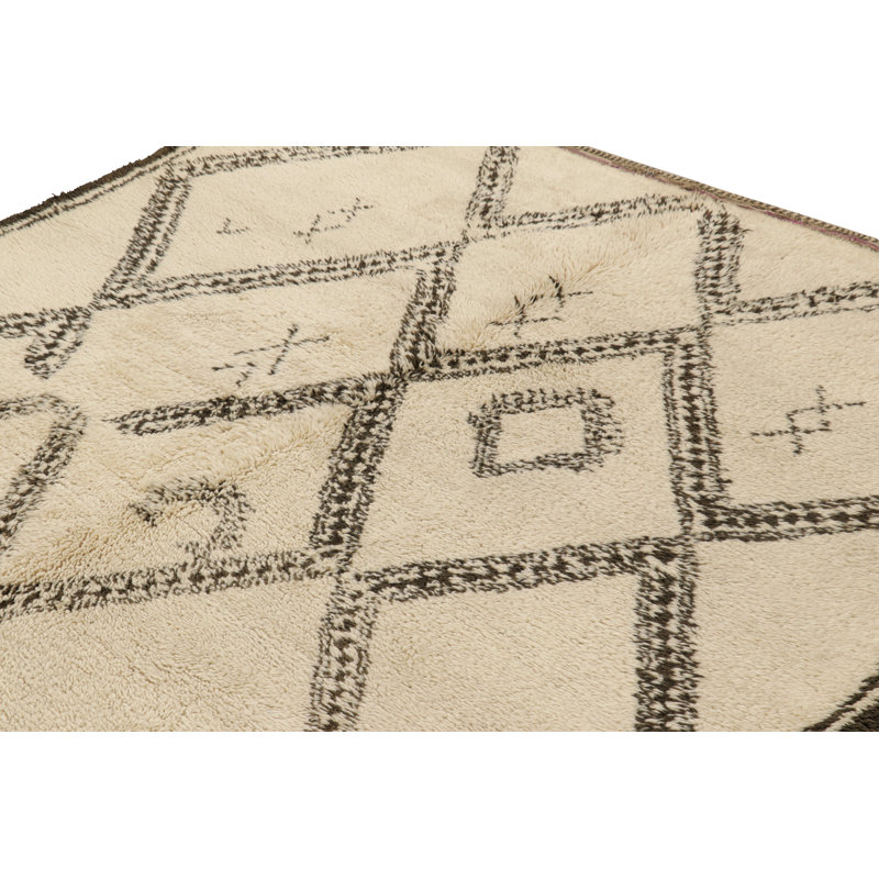 One-of-a-Kind 6’7”x11’9” Hand Knotted Area Rug