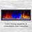 Dynasty Cascade Wall Mount Linear Electric Fireplace - Smart Technology Enabled - 400 SQ. FT.-87076757