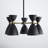 Bimini 5-Light Metal Geometric Shaded Chandelier-406457856