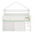 Loft Bed with Canopy Roof  and Storage Cabinet, Perfect for Bedrooms and Playrooms-1657388567