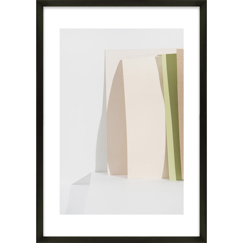 SV02206_Clean Slate As An Object 1 By Svetlana Smirnova - Framed Wall Art, 20" H x 14" W x 1.25" D, Black Framed