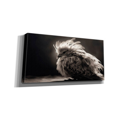 Toile épique Graffiti «White Bird» par Decent Exposures, 40 po x 20 po