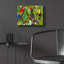 «Rainforest Birds» par Tim Jeffs, art mural acrylique, 16 po x 12 po