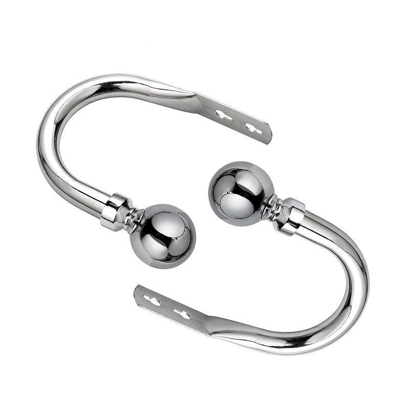 Hafsa 10cm Curtain Holdback, Chrome