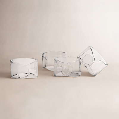 Napkin Ring over&back Hand-Shaped Glass