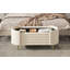 Banc rembourré avec rangement moderne et spacieux avec compartiment caché spacieux, idéal pour le salon, la chambre à coucher et le vestibule, beige-1146665405