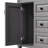 42" Single Bathroom Vanity with Engineered Marble Top and Ceramic Sink-1251208884