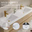 Meuble-lavabo mural 72 po avec lavabo double 72 po-107266587