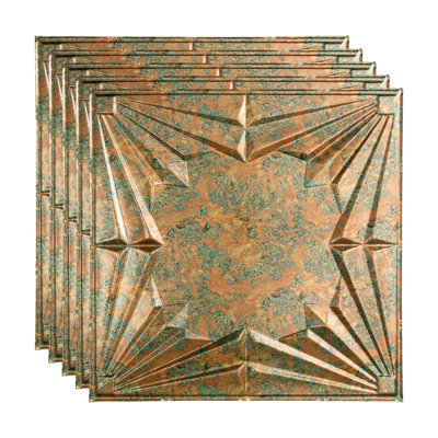 24 in. L x 24 in. W Textured Vinyl Drop-In Ceiling Tile Ceiling Tile In